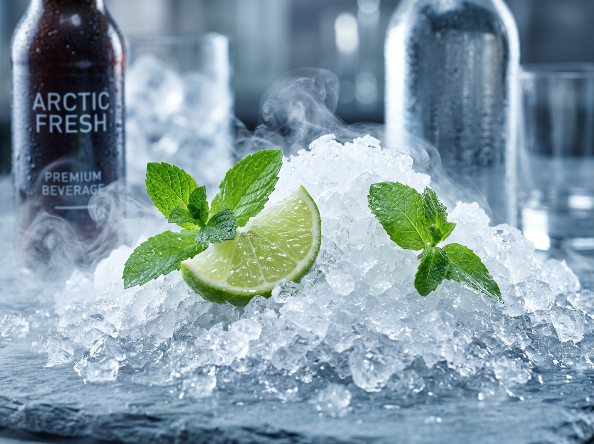 Crushed Ice and Mint
